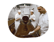 coulage du chocolat